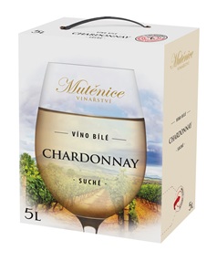 Víno bílé - CHARDONNAY,11% alk., BIB ESP