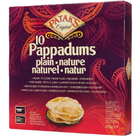 Pappadums natural