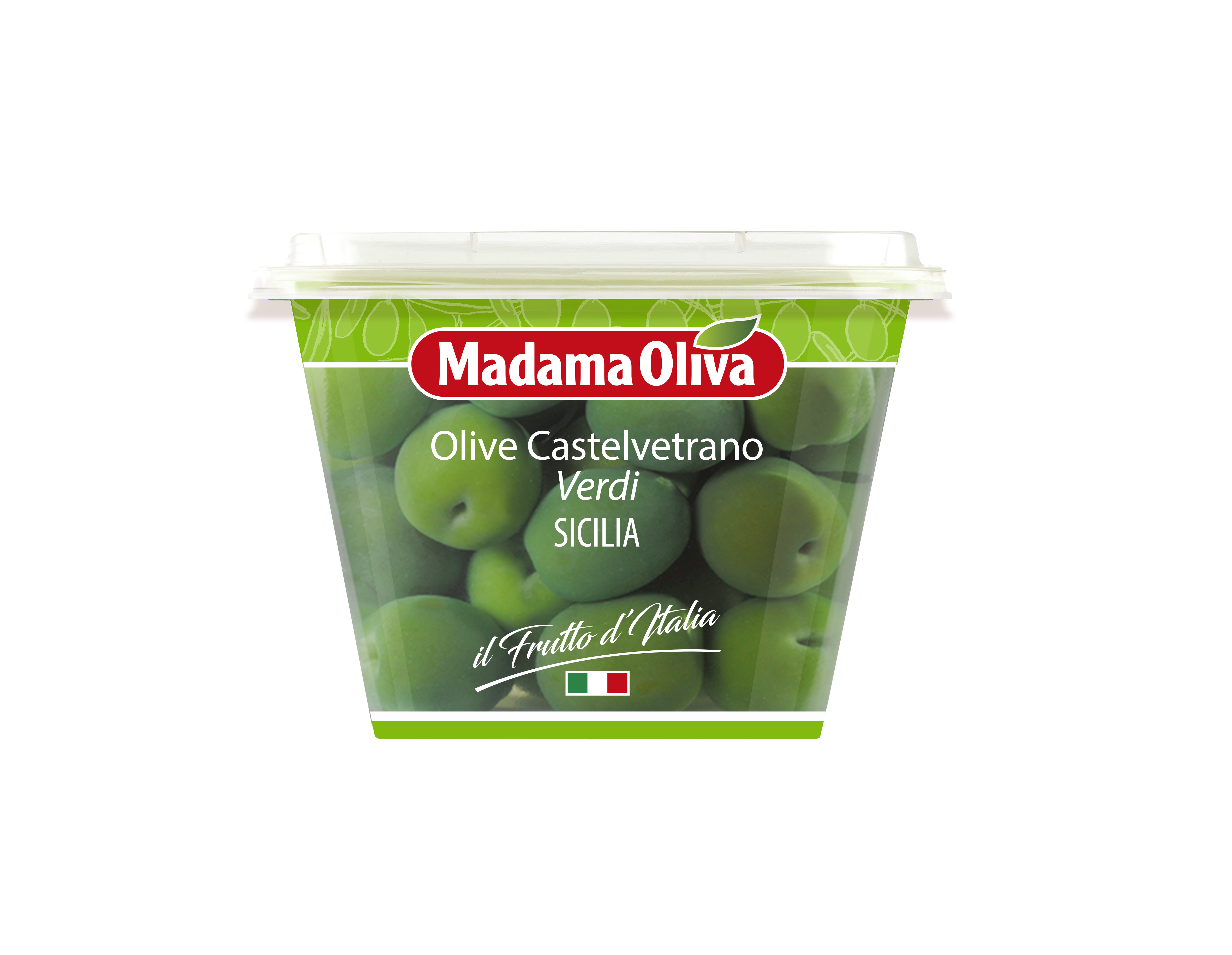 Olivy zelené Castelvetrano 250g Madama Oliva