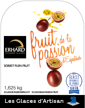 Sorbet passion fruit