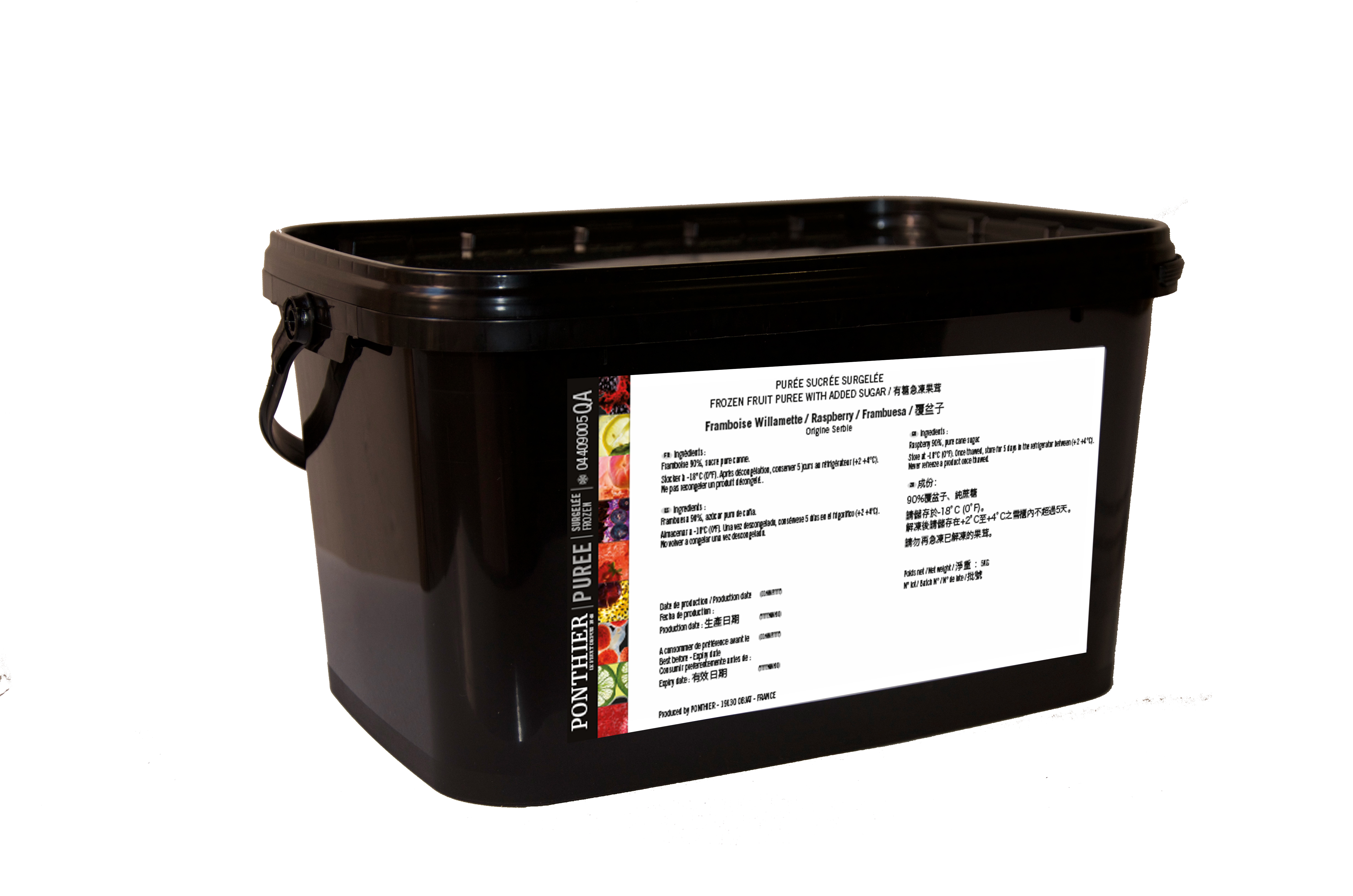 Puree malina 5kg Ponthier