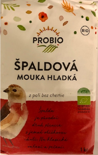 Špaldová mouka hladká BIO 1 kg