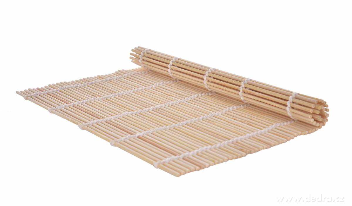 Sushimat rohož na rolování placatá 27 cm