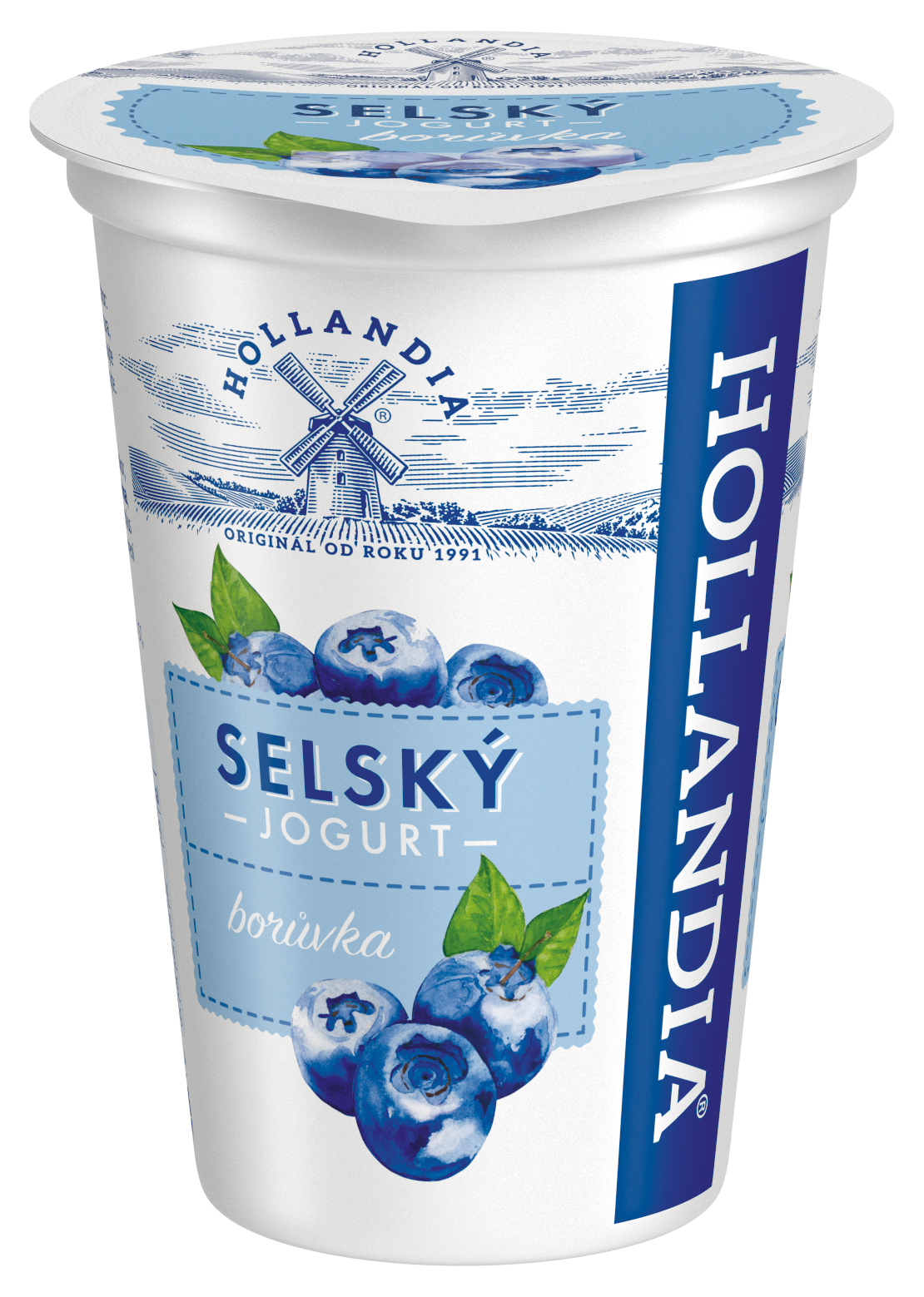 Jogurt selský BORŮVKA Hollandia