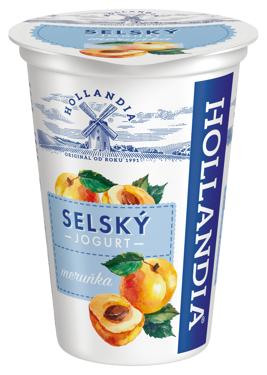 Jogurt selský MERUŇKA Hollandia