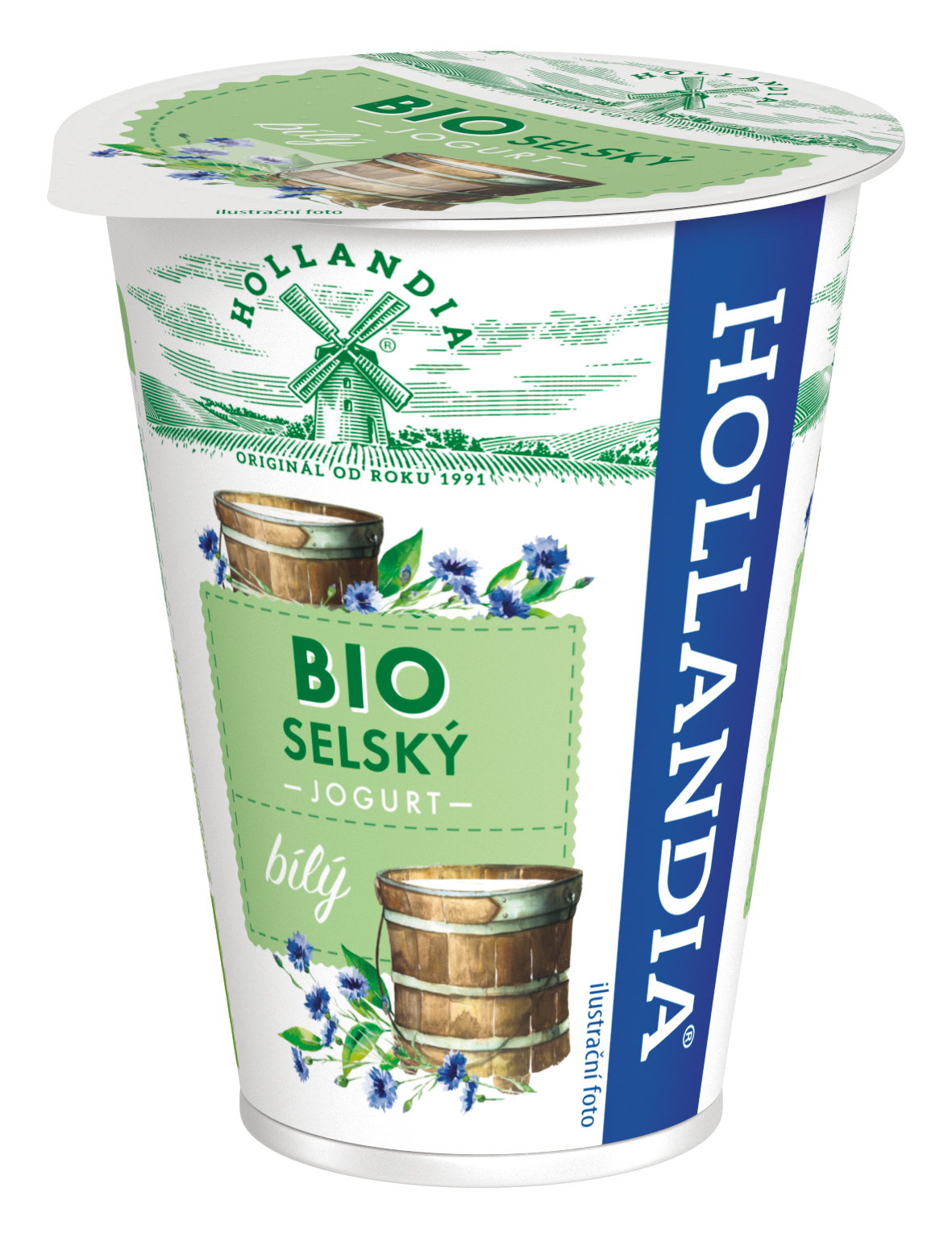 BIO jogurt selský bílý Hollandia