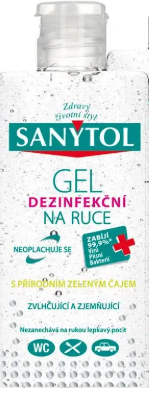 Sanytol dezinfekční gel na ruce