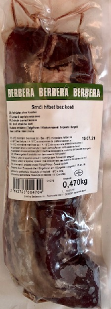 Srnčí hřbet bez kosti