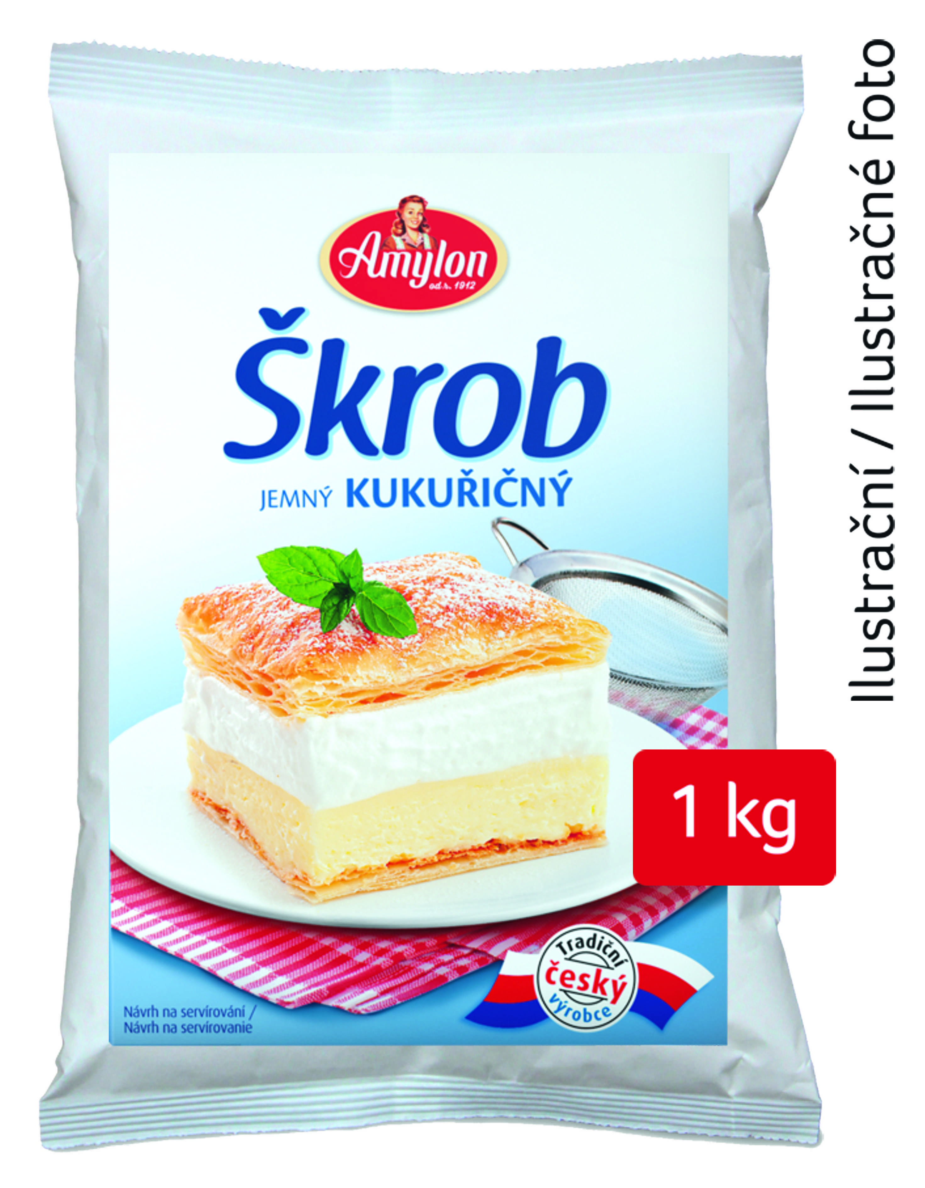 Kukuřičný škrob (Gustin)  AMYLON 1kg