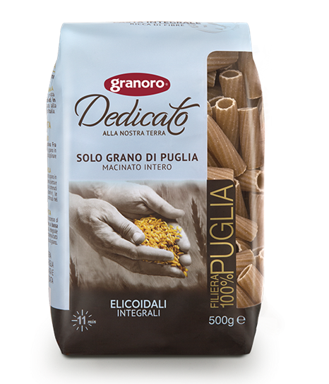 INTEGRALE celozrnné Elicoidali Dedicato Granoro 500g