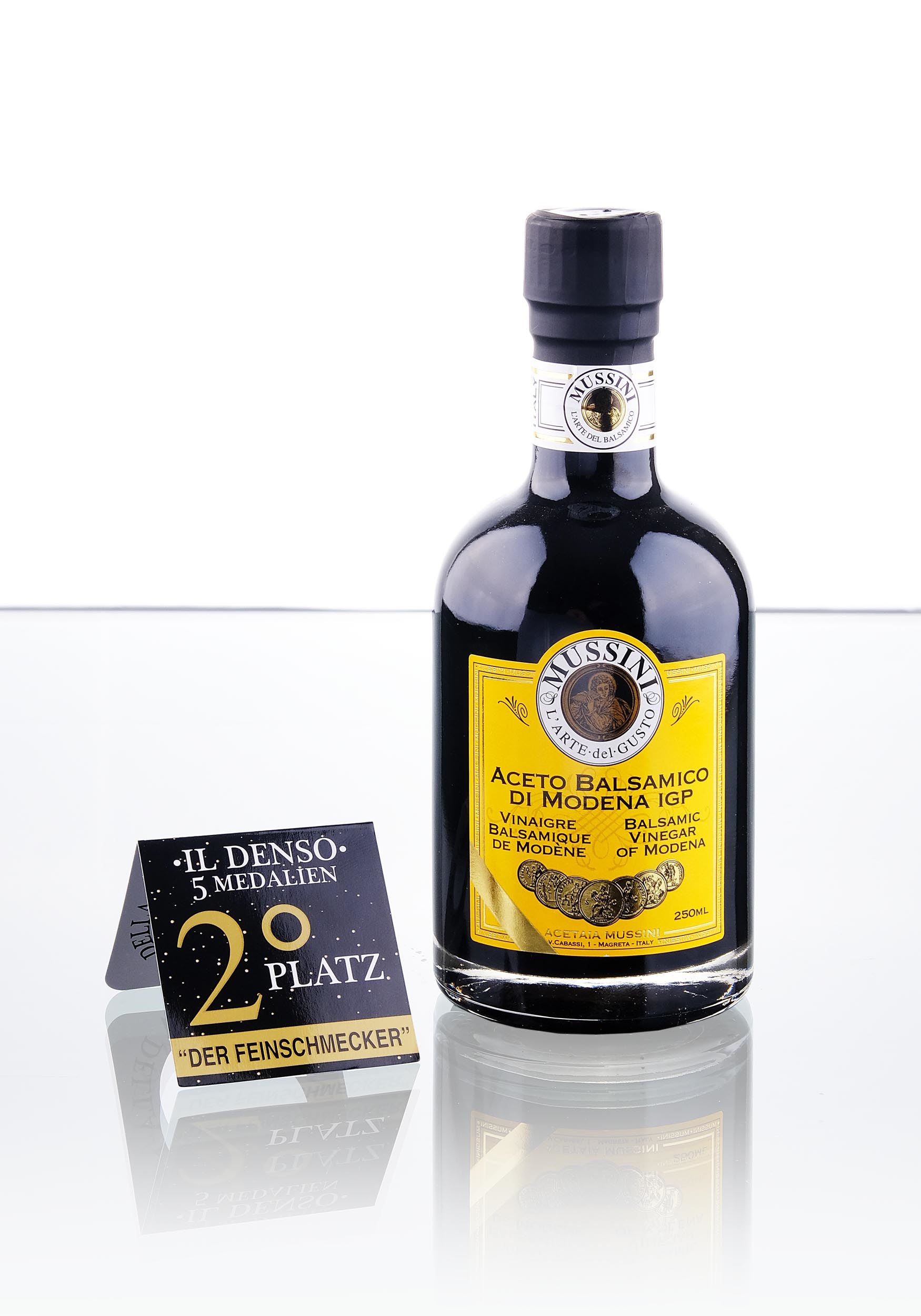 Ocet balsamico vinegar of Modena 250 ml THE DENSE 5 Mussini