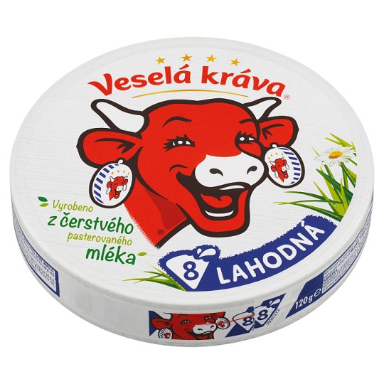 Veselá kráva lahodná tavený sýr 120g