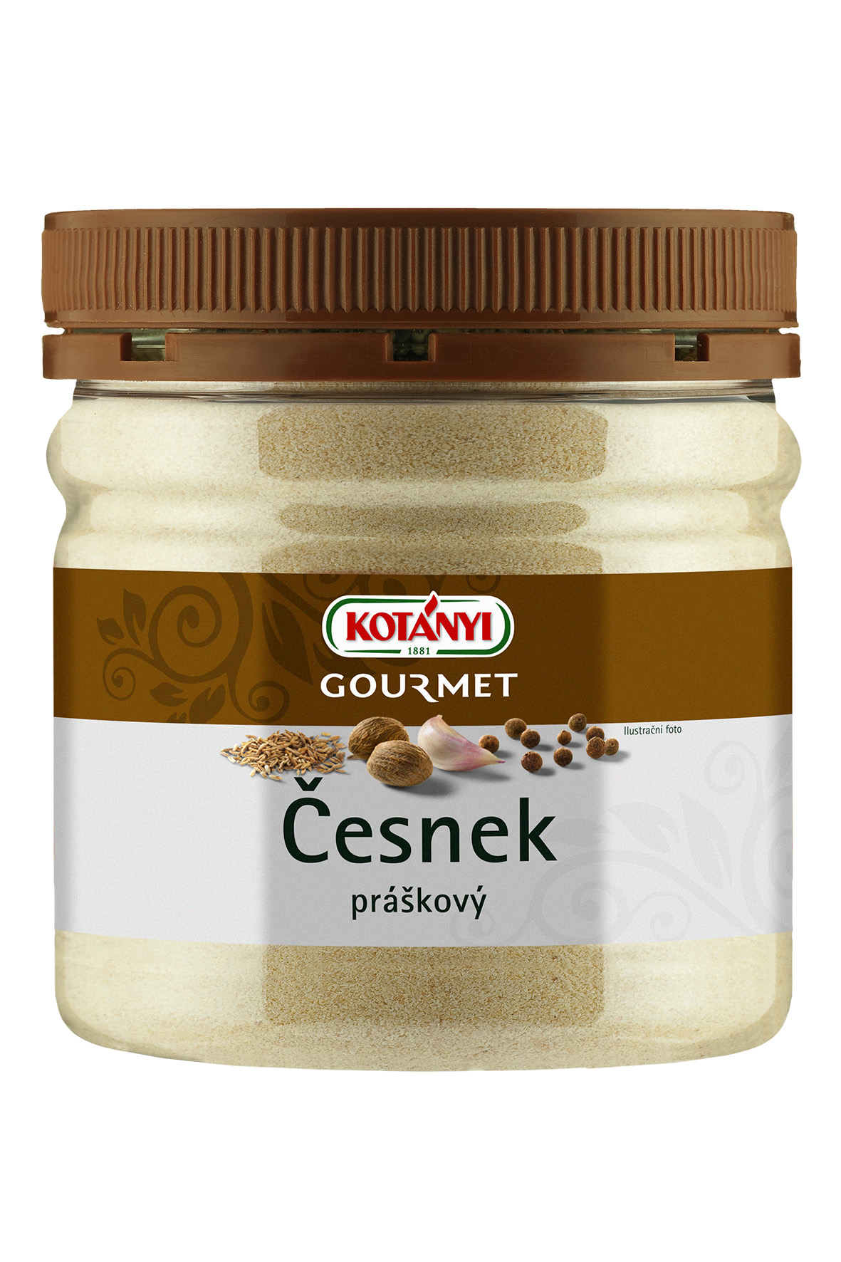 Česnek práškový 175g Kotányi doza