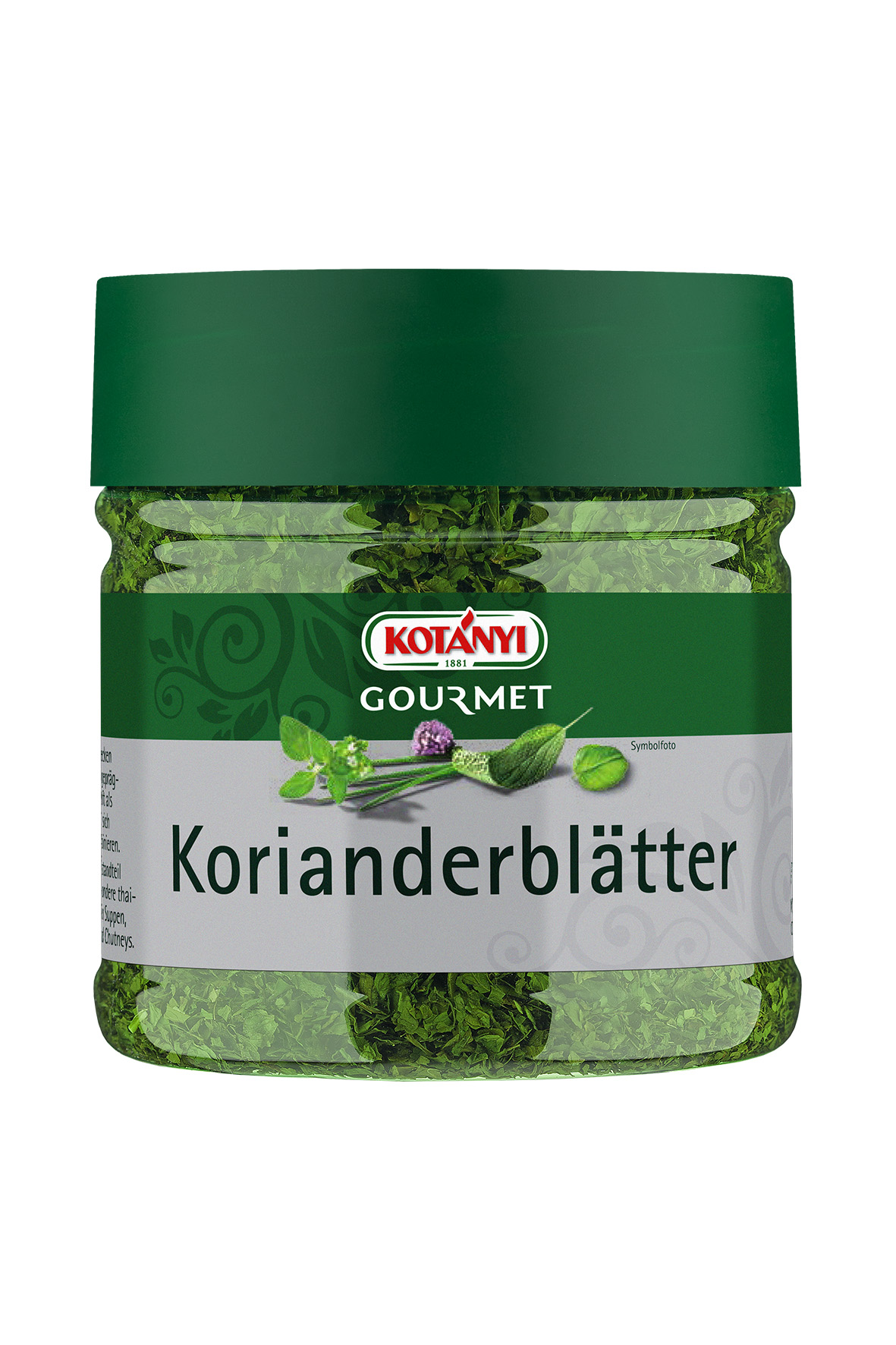 Koriander list 40g Kotányi doza