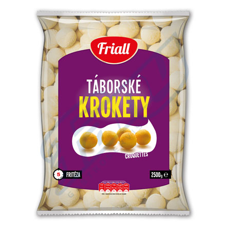 Krokety kulaté Friall 2,5kgx4 - mražené