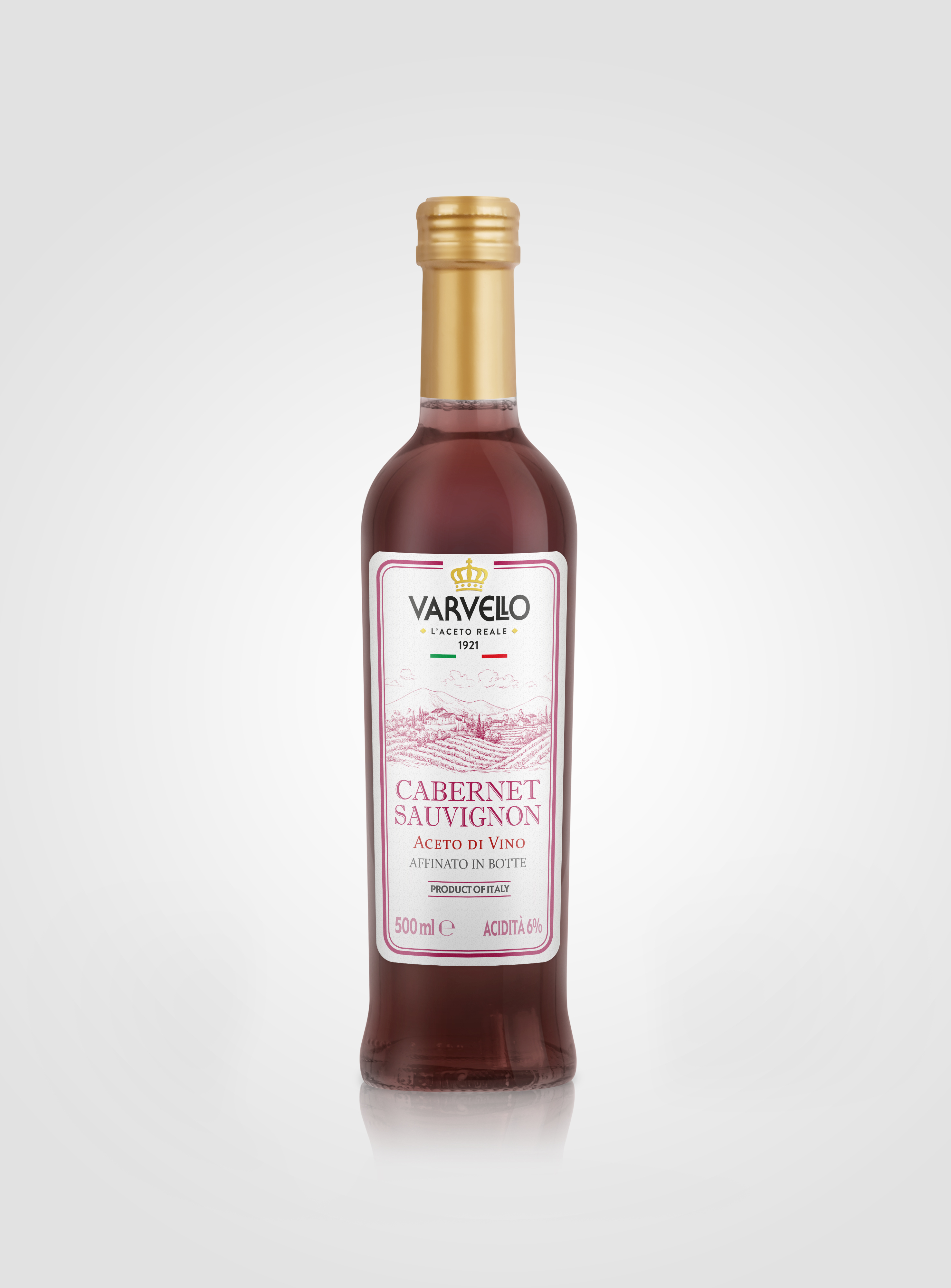 Cabernet Sauvignon červený vinný ocet Varvello 500ml