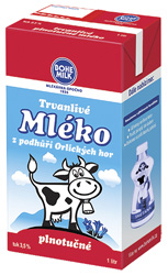 Mléko plnotučné Bohemilk