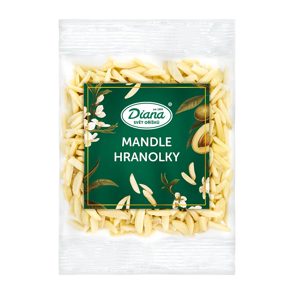 Mandle hranolky 1000g Diana