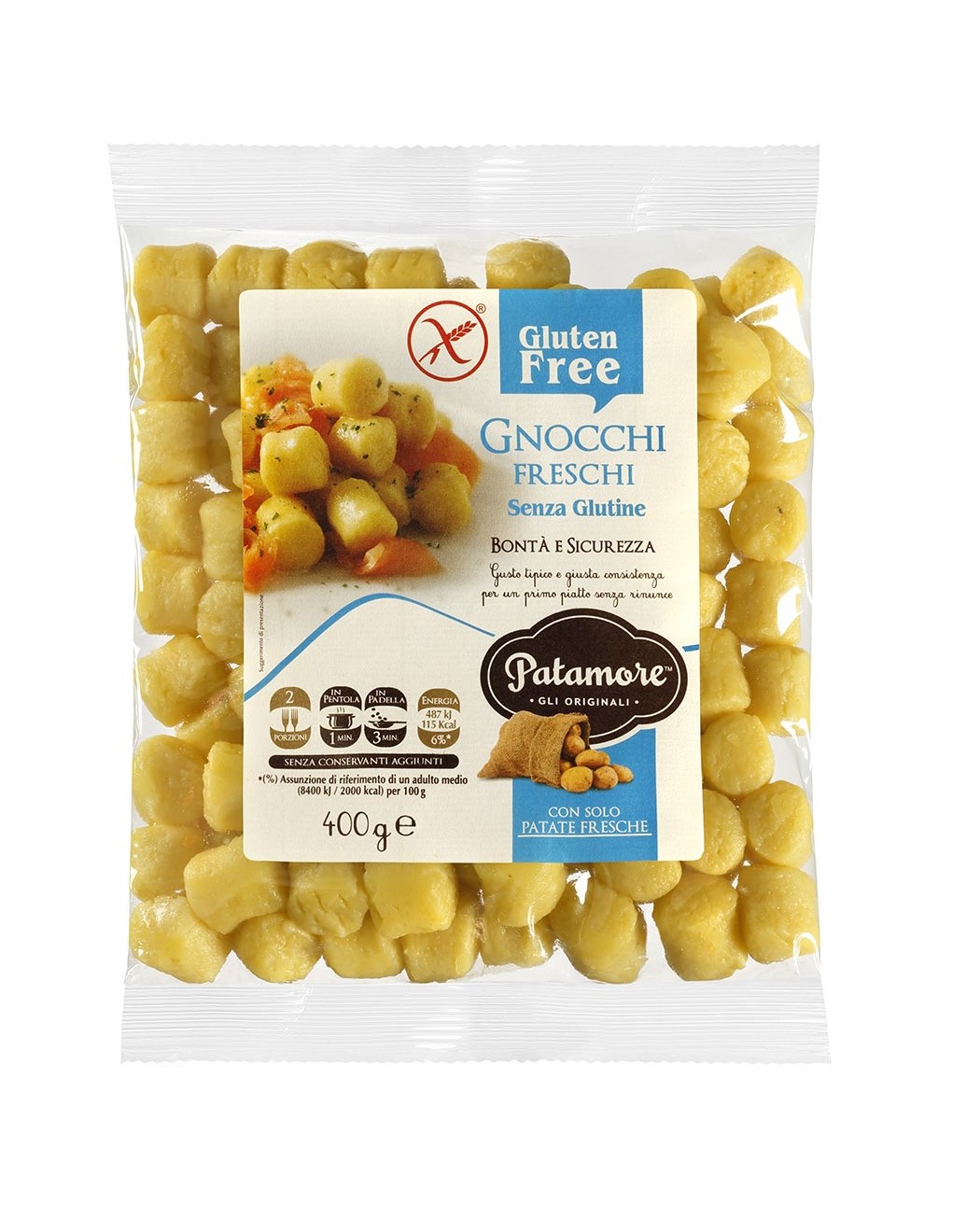 Čerstvé bezlepkové Gnocchi 400g