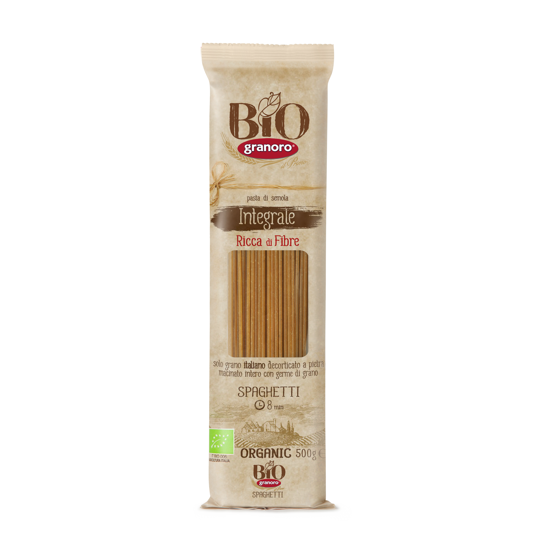 Celozrnné Spaghetti Granoro 500g