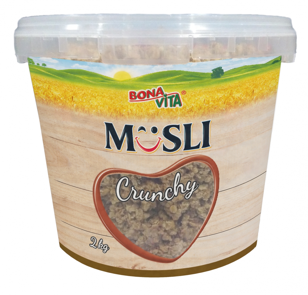 Müsli gastro kbelík jahoda 2kg