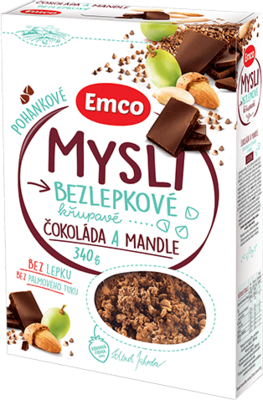 Müsli pohanka čoko mandle 340g bezlepkové