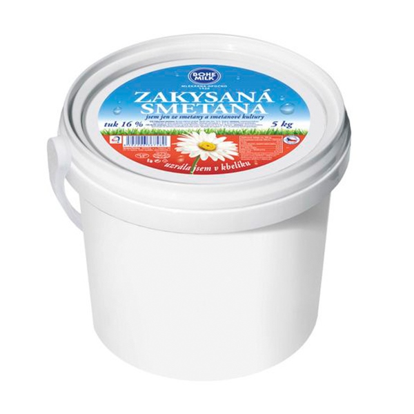 Smetana zakysaná 5kg