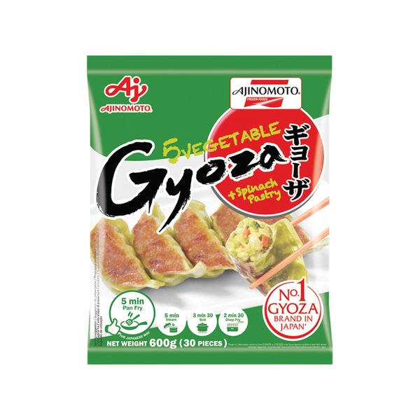 Vegetables Gyoza (zeleninová)Ajinomoto 600g (1bal=30ks)