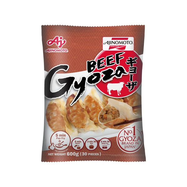 Beef Gyoza (hovězí) Ajinomoto 600g(1bal=30ks)