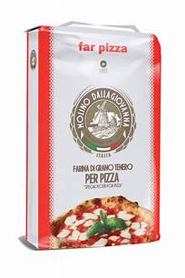 Mouka 00-S Pizza červená 25kg