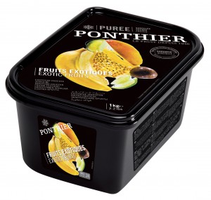 Puree exotic fruits 1000g Ponthier