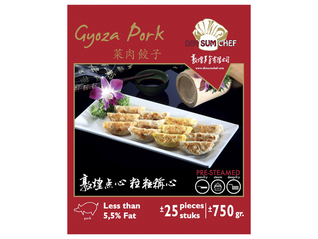 PORK gyoza dim sum 750g