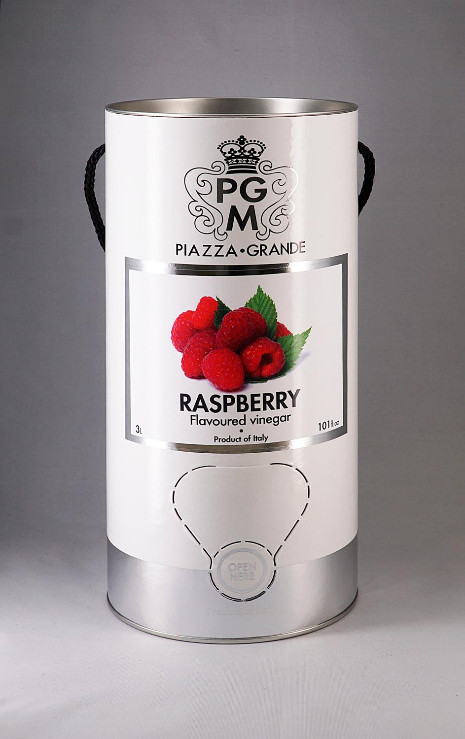 3L Ocet Raspberry Mussini plech