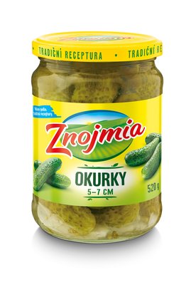 Okurky 5-7 cm ZNOJMIA 520g