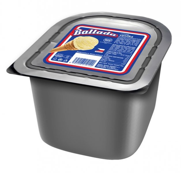BALLADA zmrzlina VANILKA 4,5L