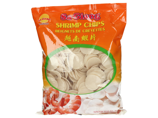Krevetové chipsy na smažení  Sa Giang 1kg