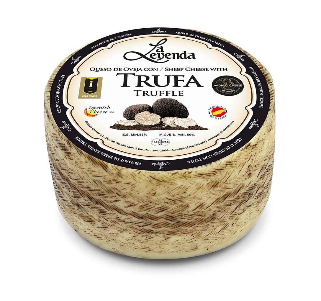 Queso De Oveja Curado Con Trufa 3M  (ovčí)