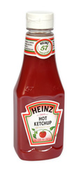 Kečup ostrý plast Heinz