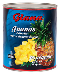 Ananas kostky