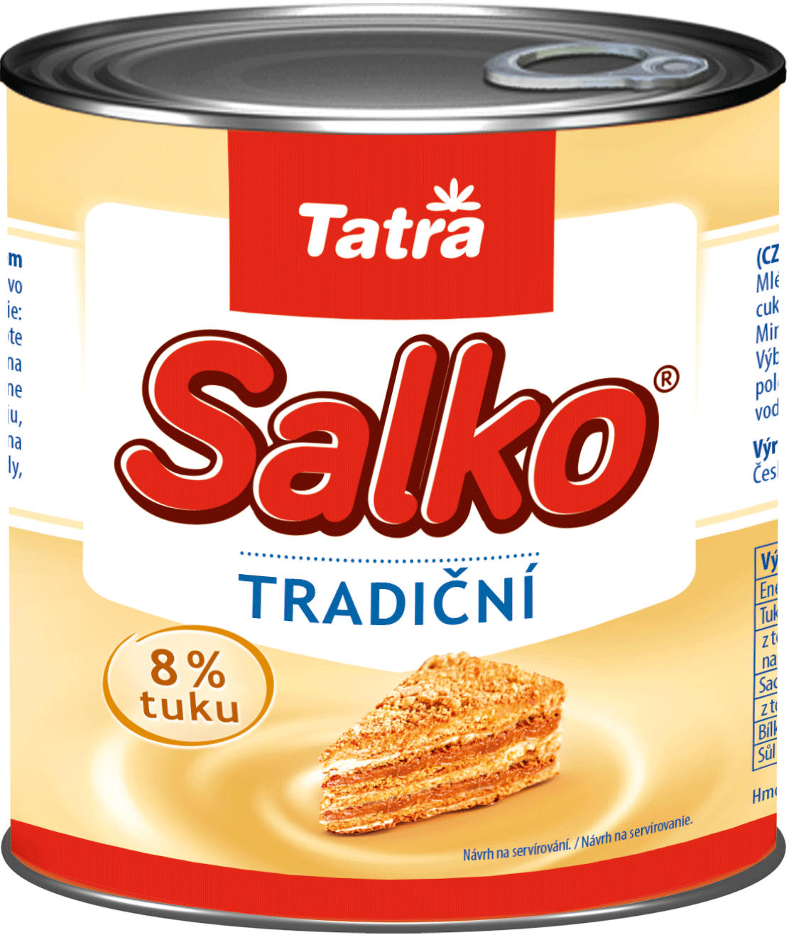 Mléko SALKO Tatra - plech