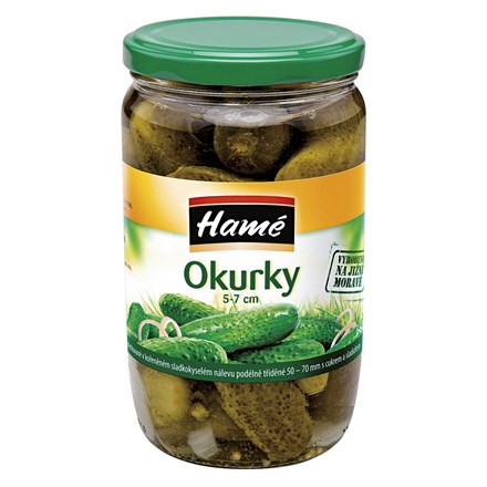 Okurky Hamé 5-7 660g