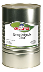 Olivy zelené Cerignola Madama Oliva
