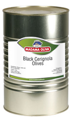 Olivy černé Cerignola Madama Oliva