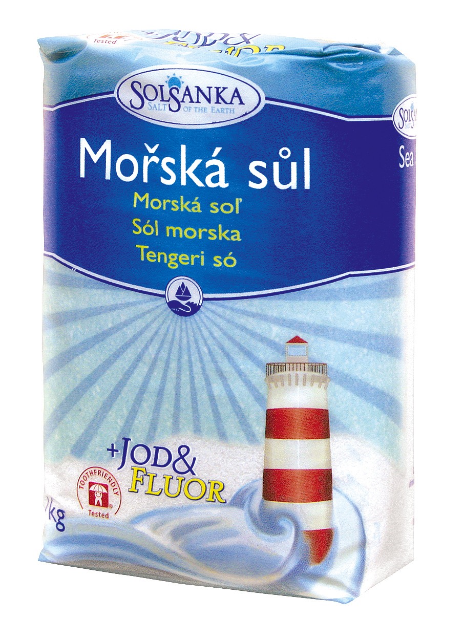 Sůl mořská JEMNÁ