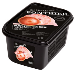 Puree pink grapefruit Ponthier