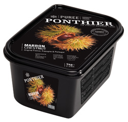 Puree kaštan Ponthier