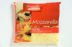 Mozzarella strouhaná Maester